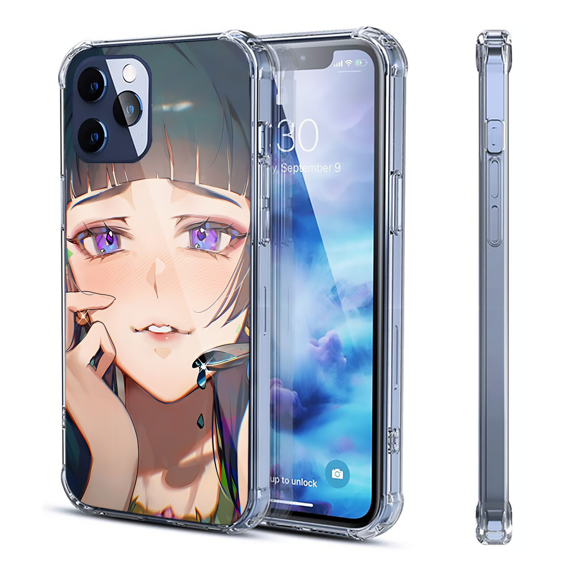 （画像用） 薬屋のひとりごと The Apothecary Diaries 【iPhone 12シリーズ対応】透明スマホケース（クリアソフトケース）